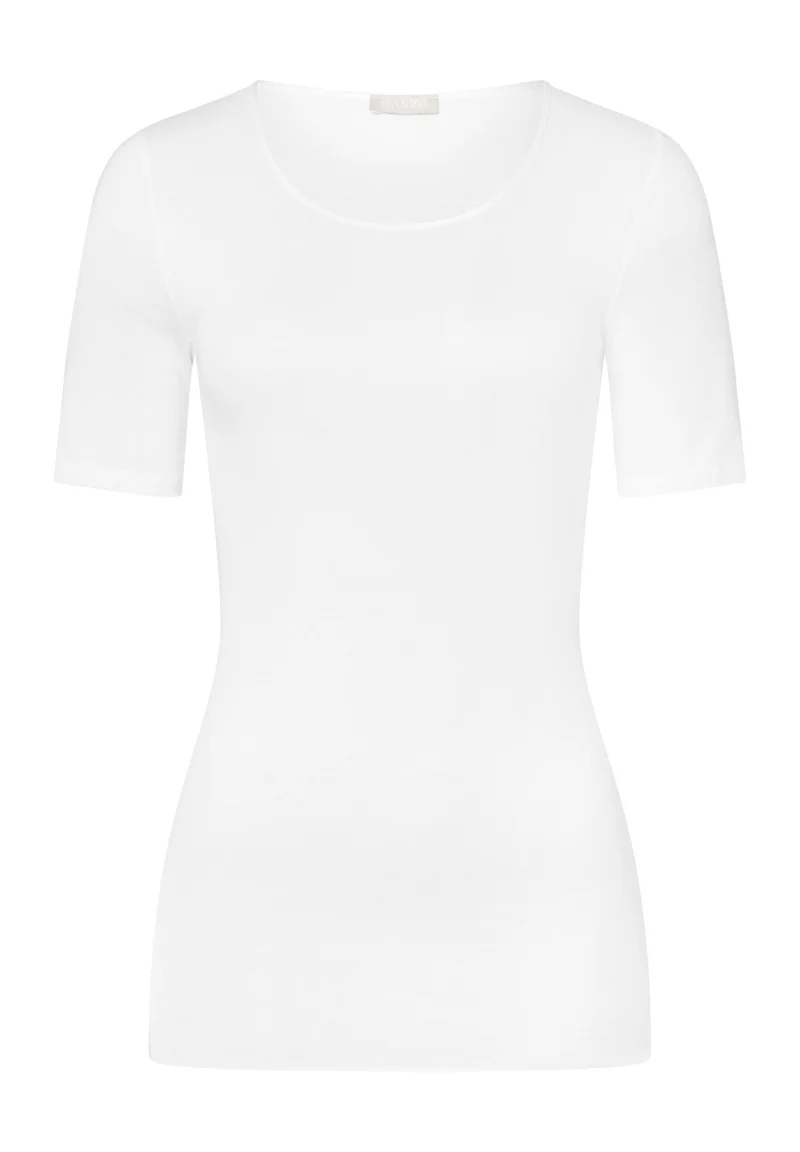 Cotton Seamless S/SLV Shirt | white 071630-070101