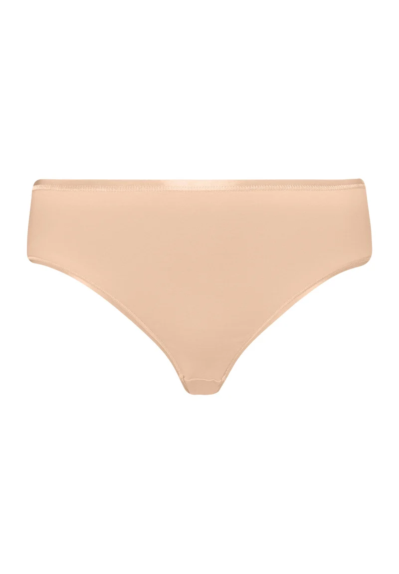 Cotton Seamless Midi Briefs | beige 071626-070274
