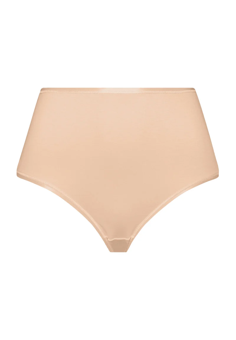 Cotton Seamless Maxi Briefs | beige 071625-070274
