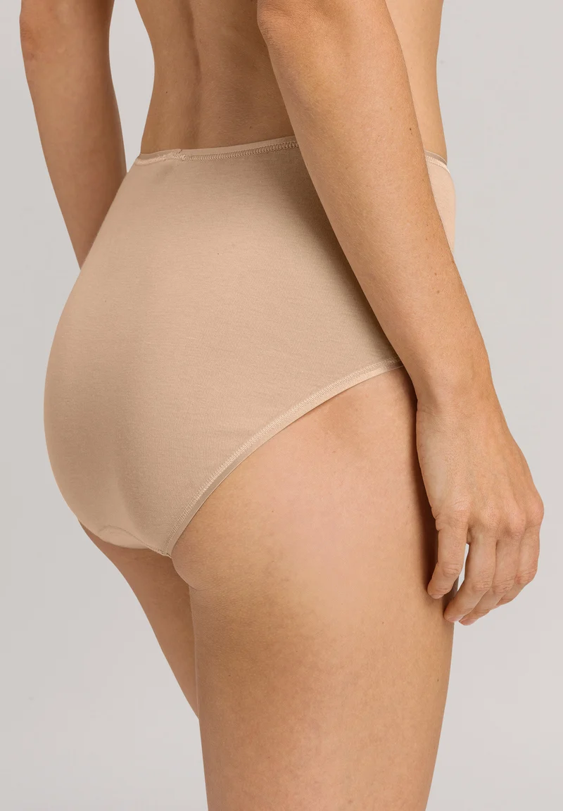 Cotton Seamless Maxi Briefs | beige 071625-070274