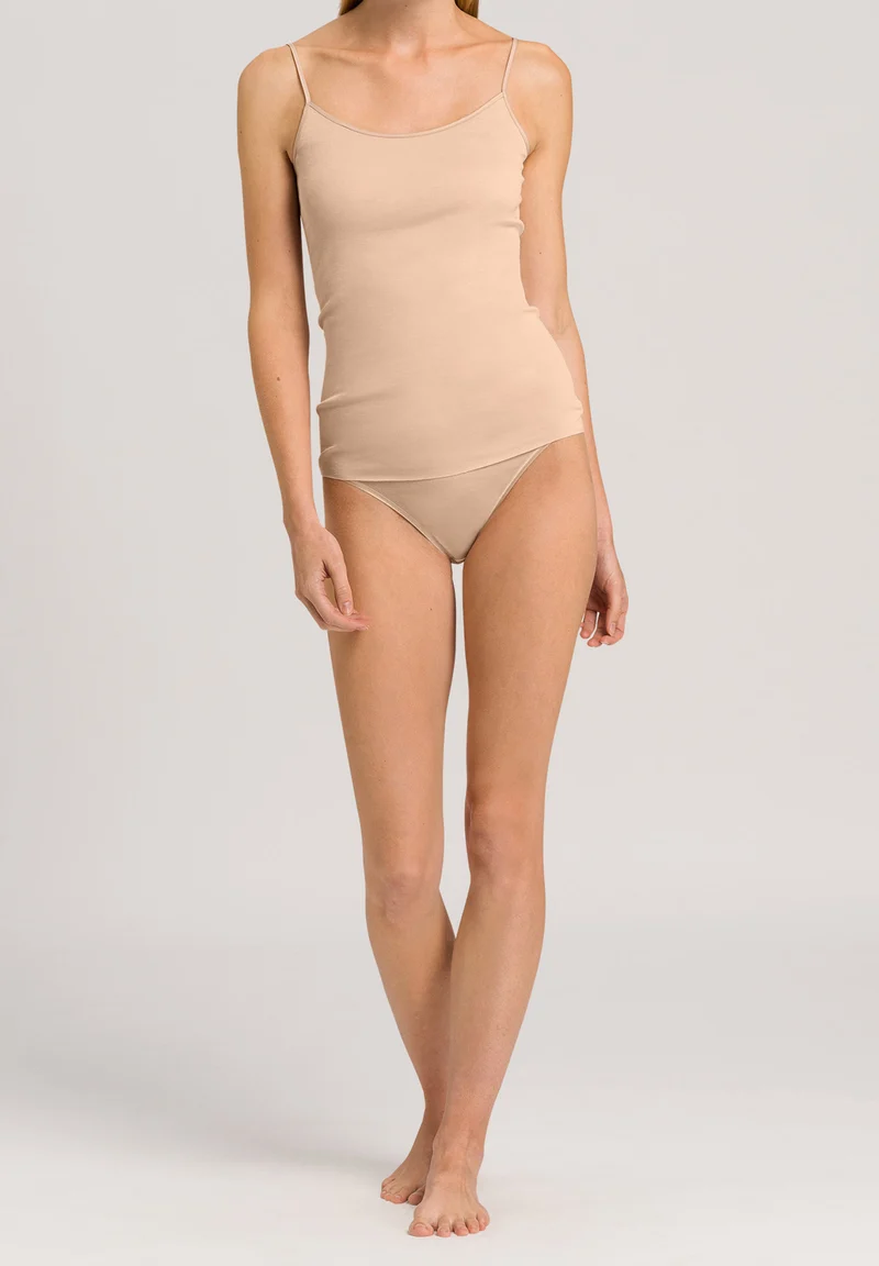 Cotton Seamless Mini Briefs | beige 071624-070274