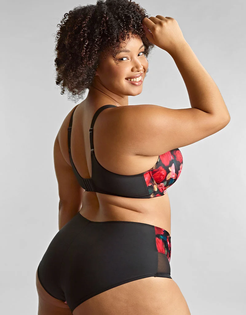 Sculptresse By Panache Bliss Full Cup Bra Rose Print