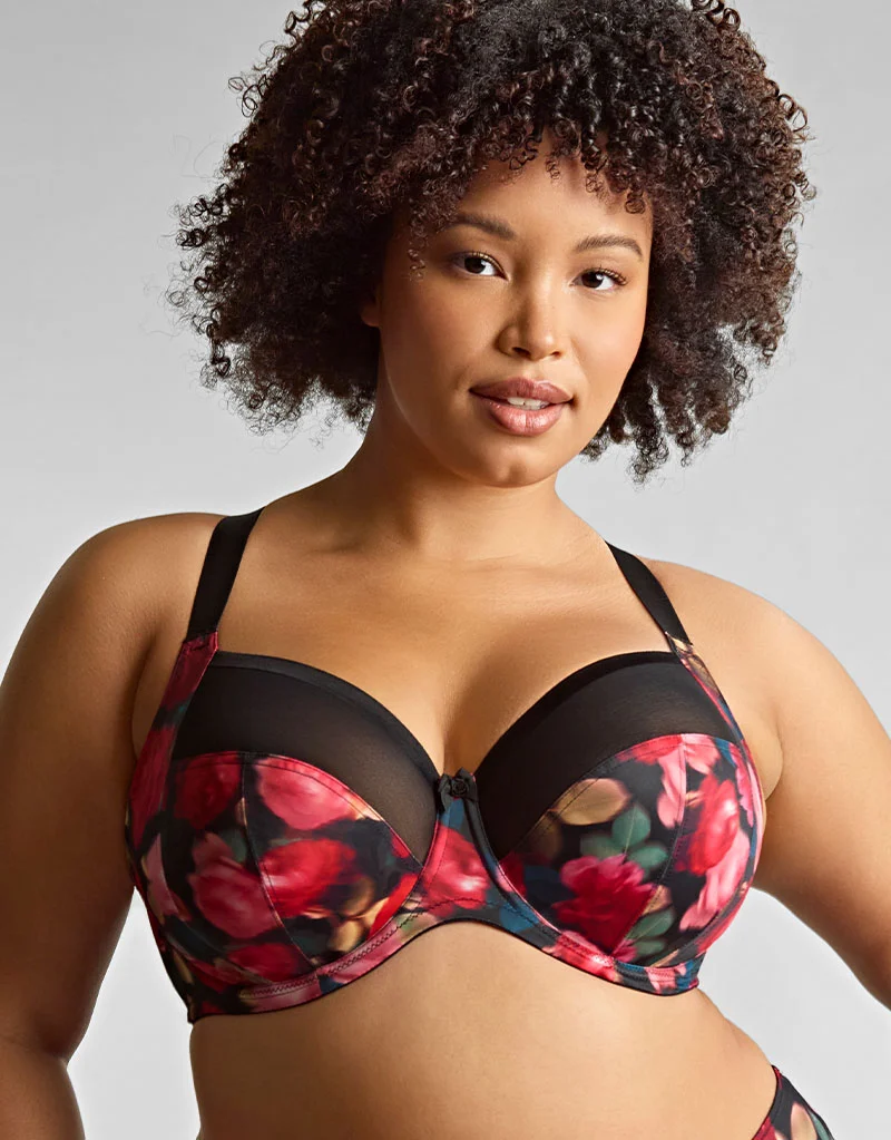 Sculptresse By Panache Bliss Full Cup Bra Rose Print