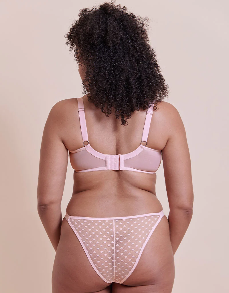 Curvy Kate Boost Heartbreaker Tanga Pale Pink