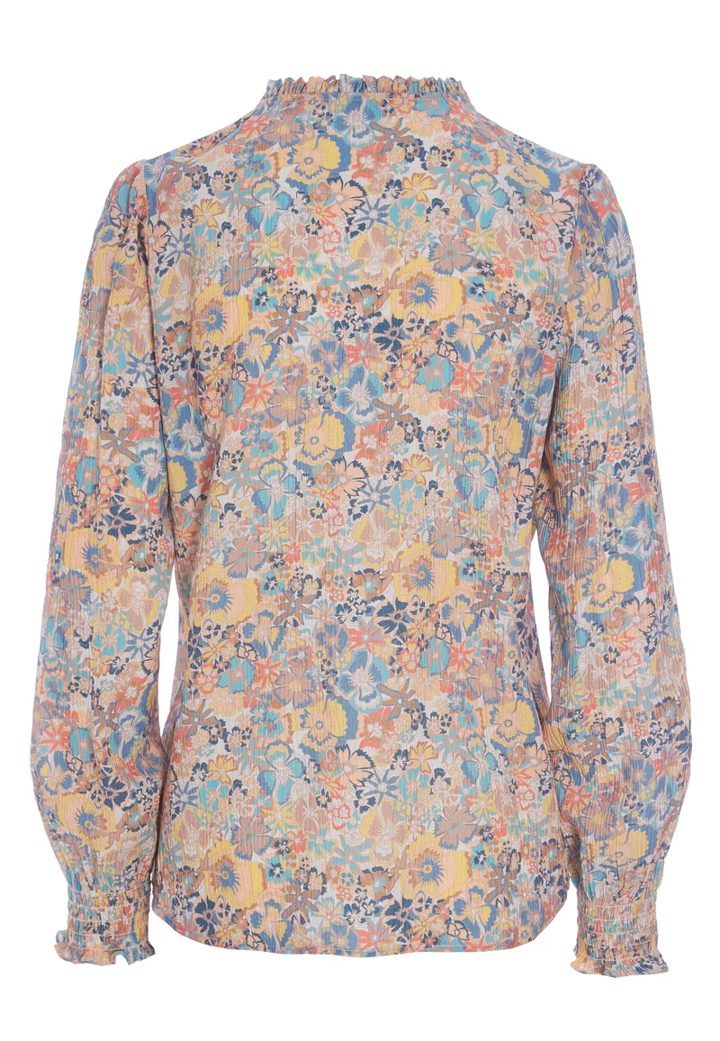 Ina Freesia Peacock Blouse