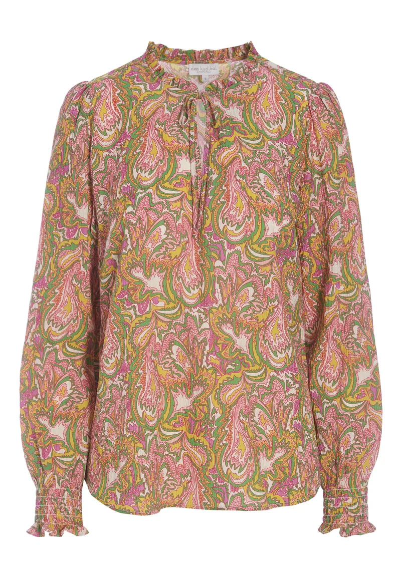 Ina Petal Parakeet Blouse