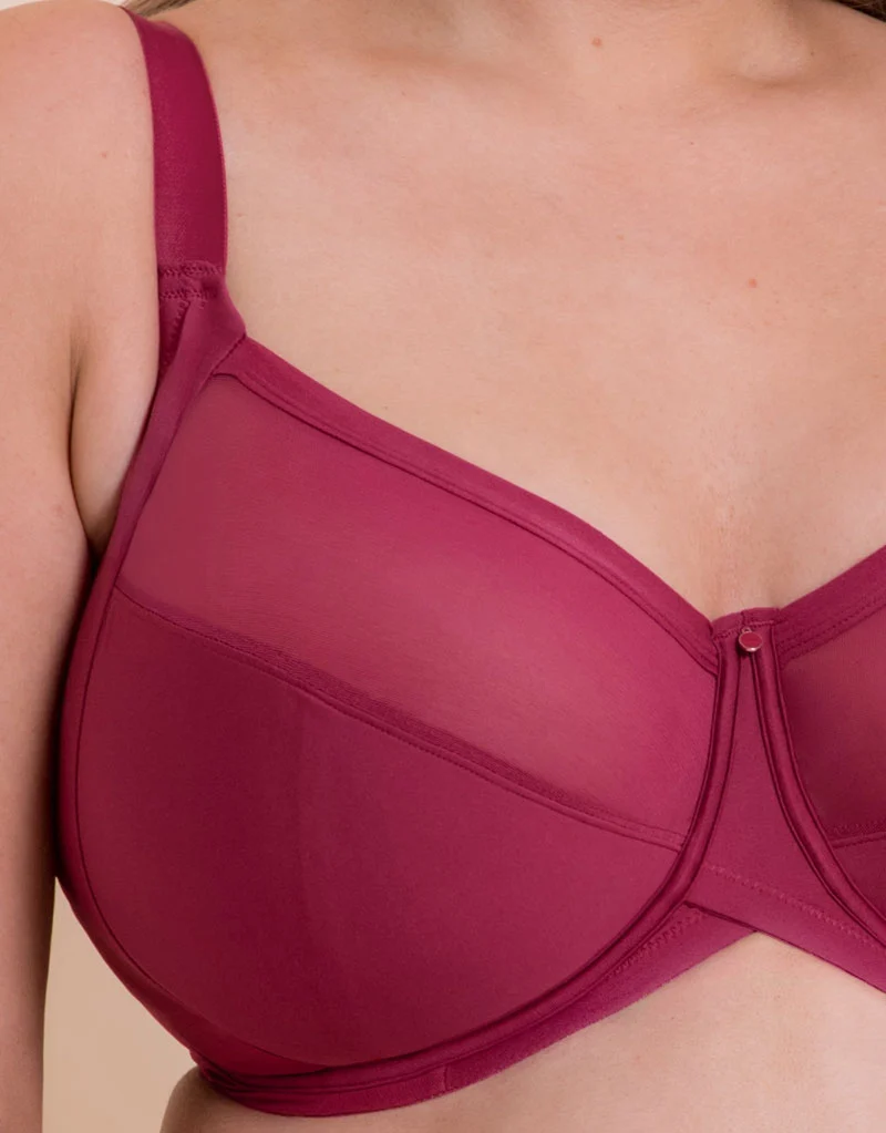 Curvy Kate WonderFully Full Cup Side Support Bra Deep Orchid
