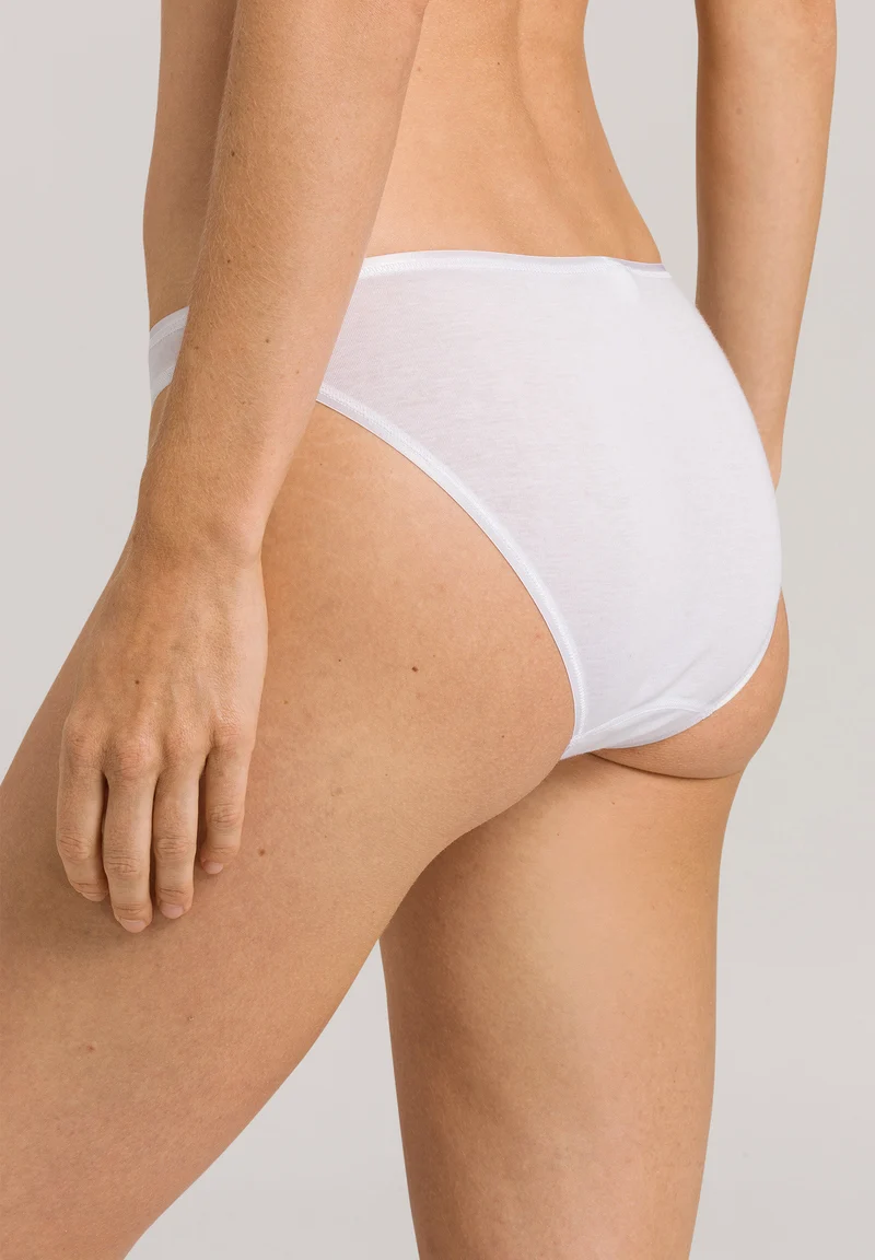 Cotton Seamless Mini Briefs | white 071624-070101