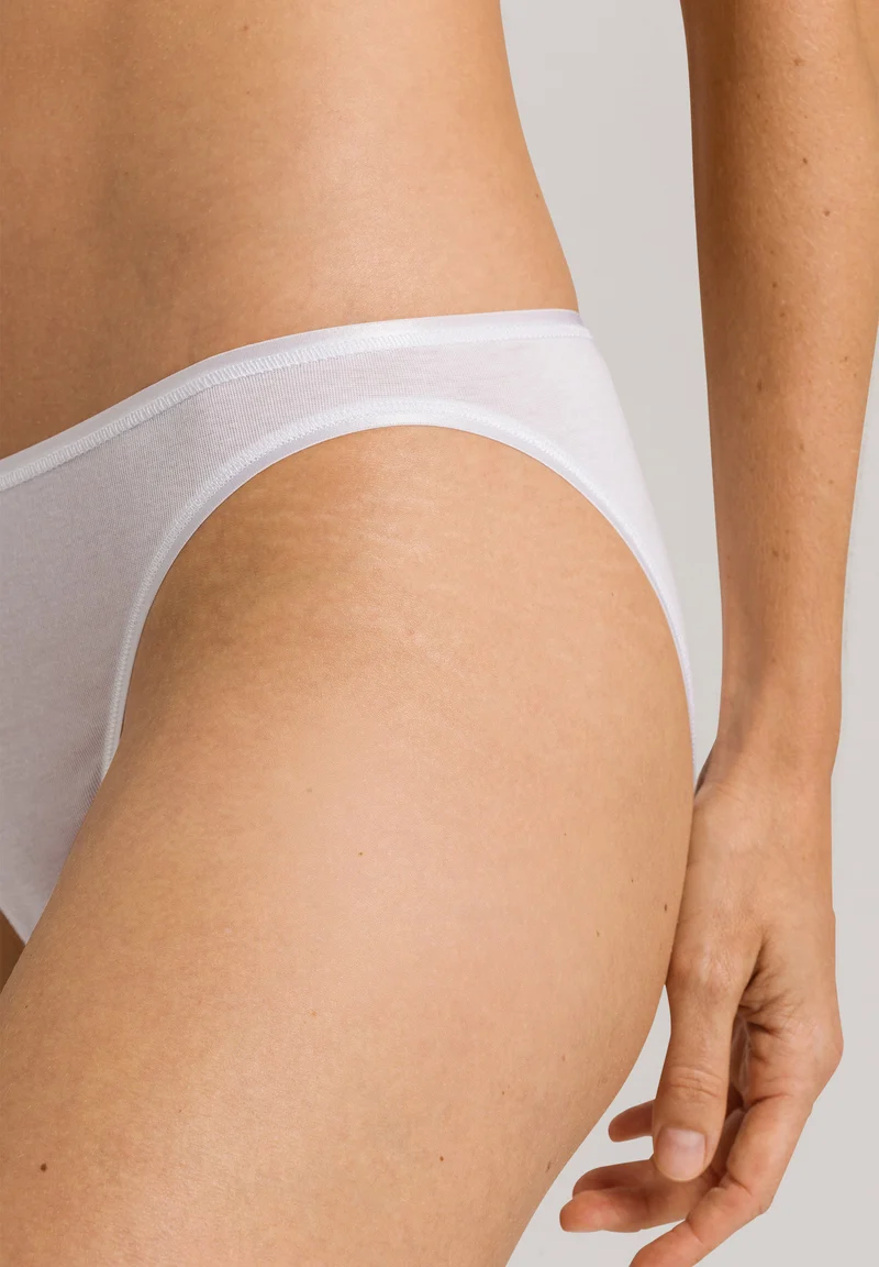Cotton Seamless Mini Briefs | white 071624-070101