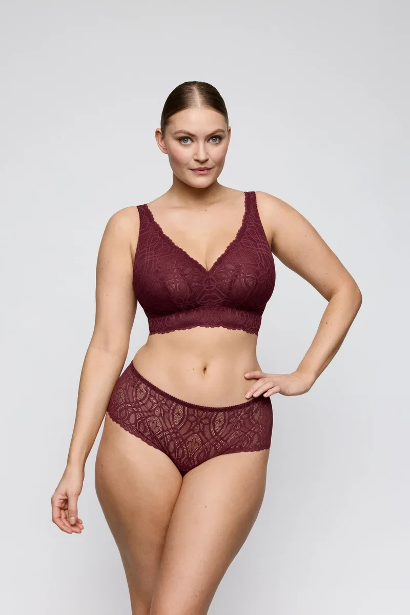 PrimaDonna - Salerno Bralette Evening Red