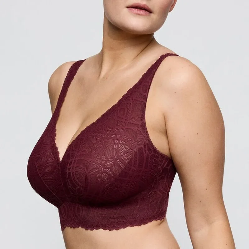 PrimaDonna - Salerno Bralette Evening Red