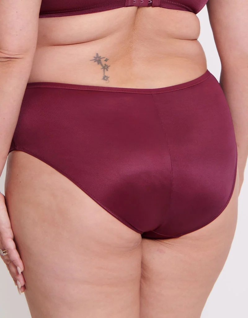 Adella Kin Full Brief Oxblood