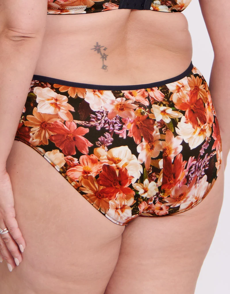 Adella Kin Aura Full Brief Autumn Floral Print