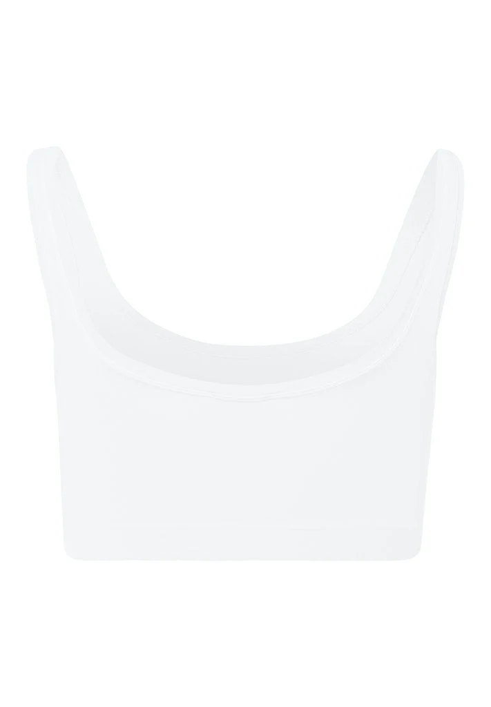 Touch Feeling Crop Top White