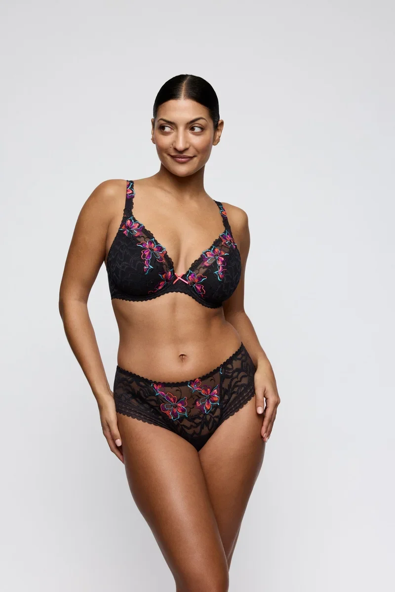 PrimaDonna - Miyara Luxus-Tanga Floral Eclipse