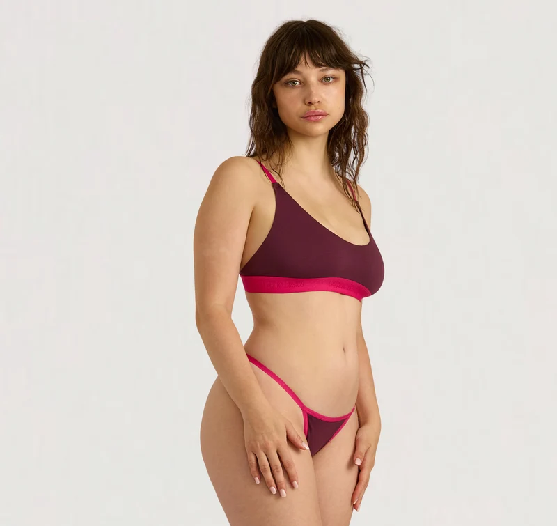 Core Play Open Back Scoop Bralette