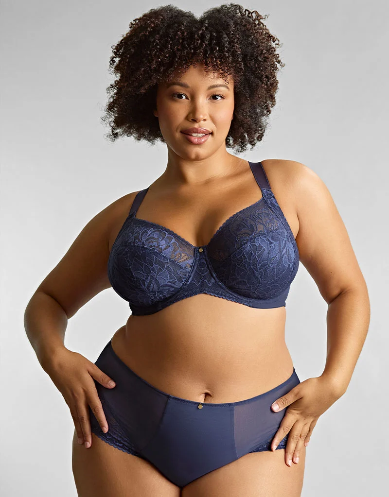 Sculptresse By Panache Dream High Waist Brief Navy Blue