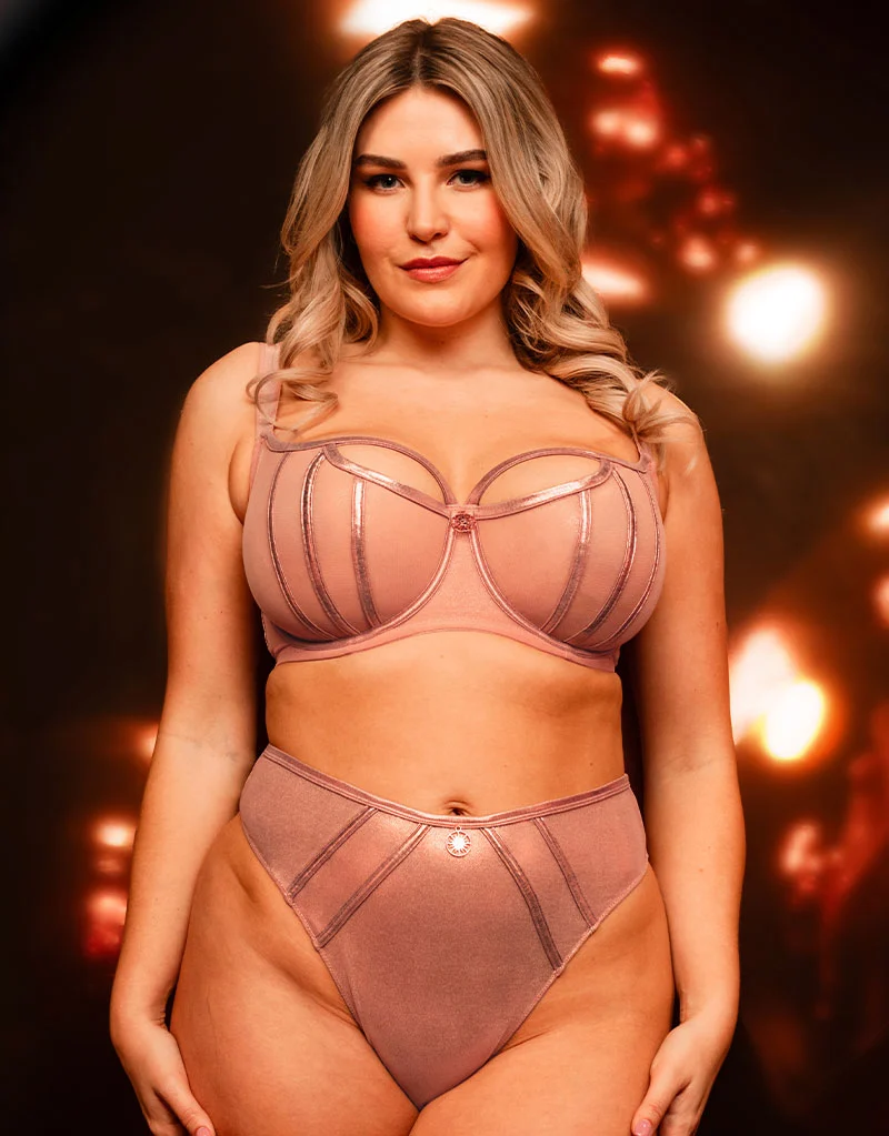 Scantilly Eos Balcony Bra Rose Gold