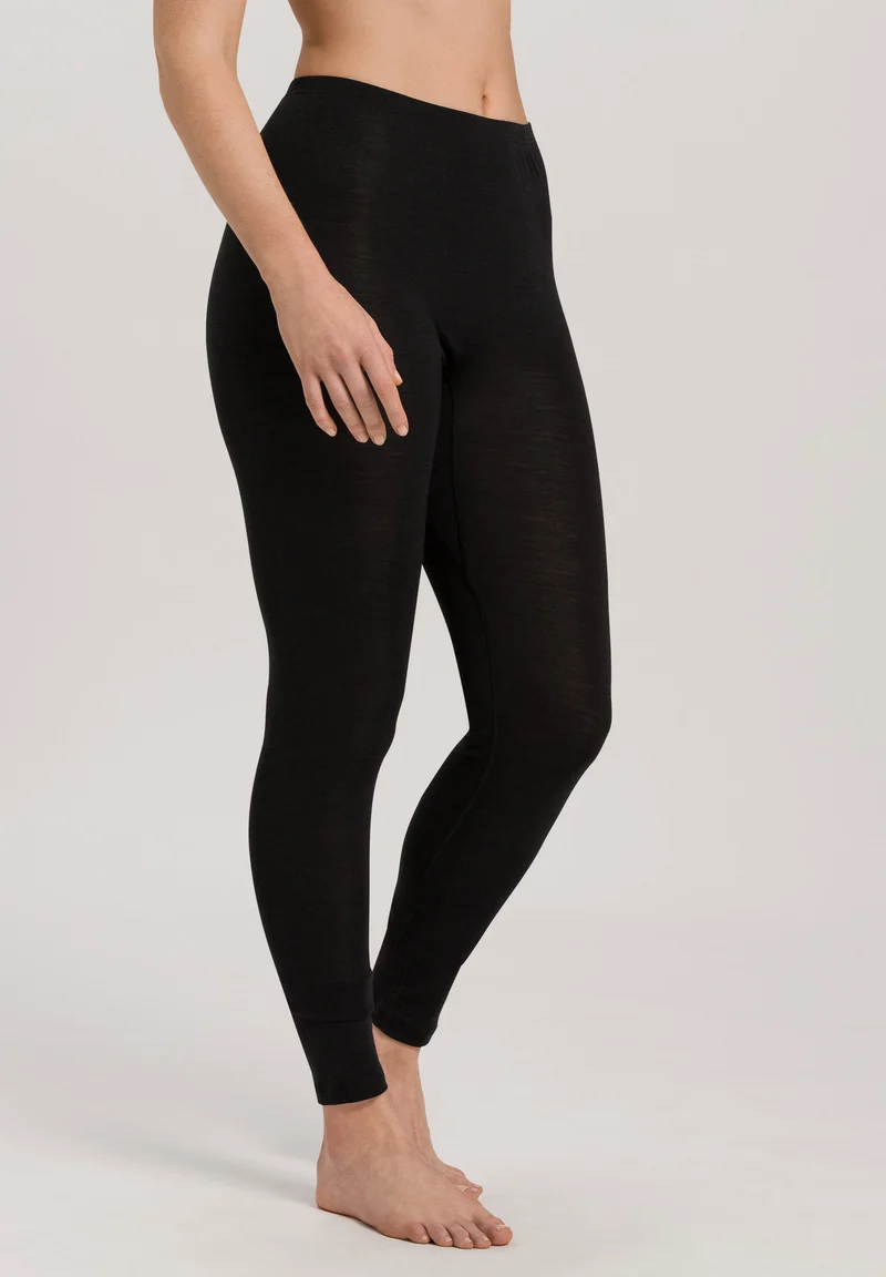 Woolen Silk Leggings | black 071422-070018