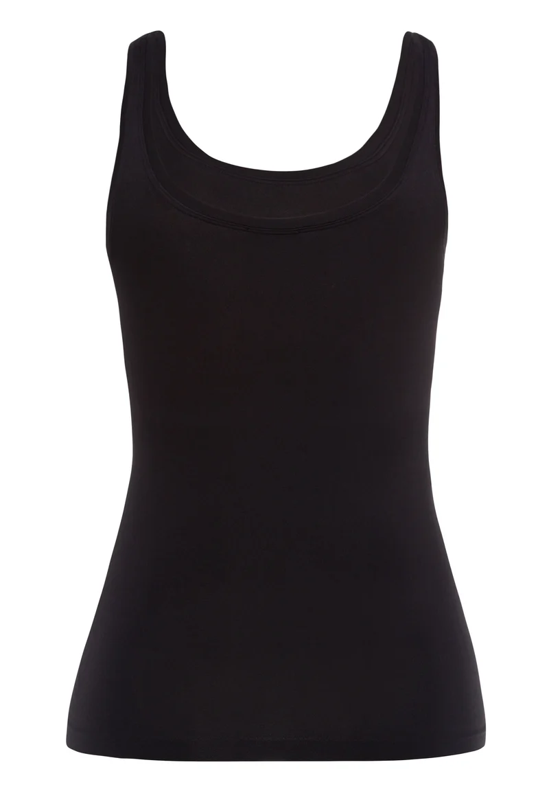 Touch Feeling Tank Top | black 071814-070199