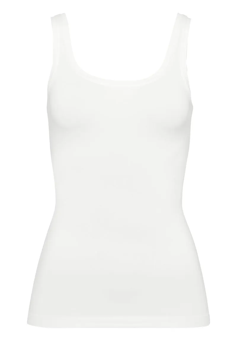 Touch Feeling Tank Top | white 071814-070101