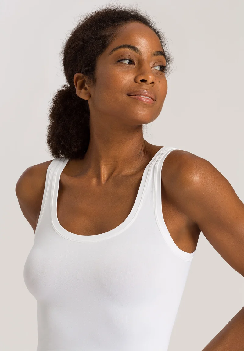 Touch Feeling Tank Top | white 071814-070101
