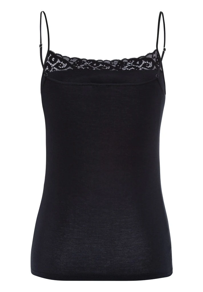 Moments Spaghetti Top Black