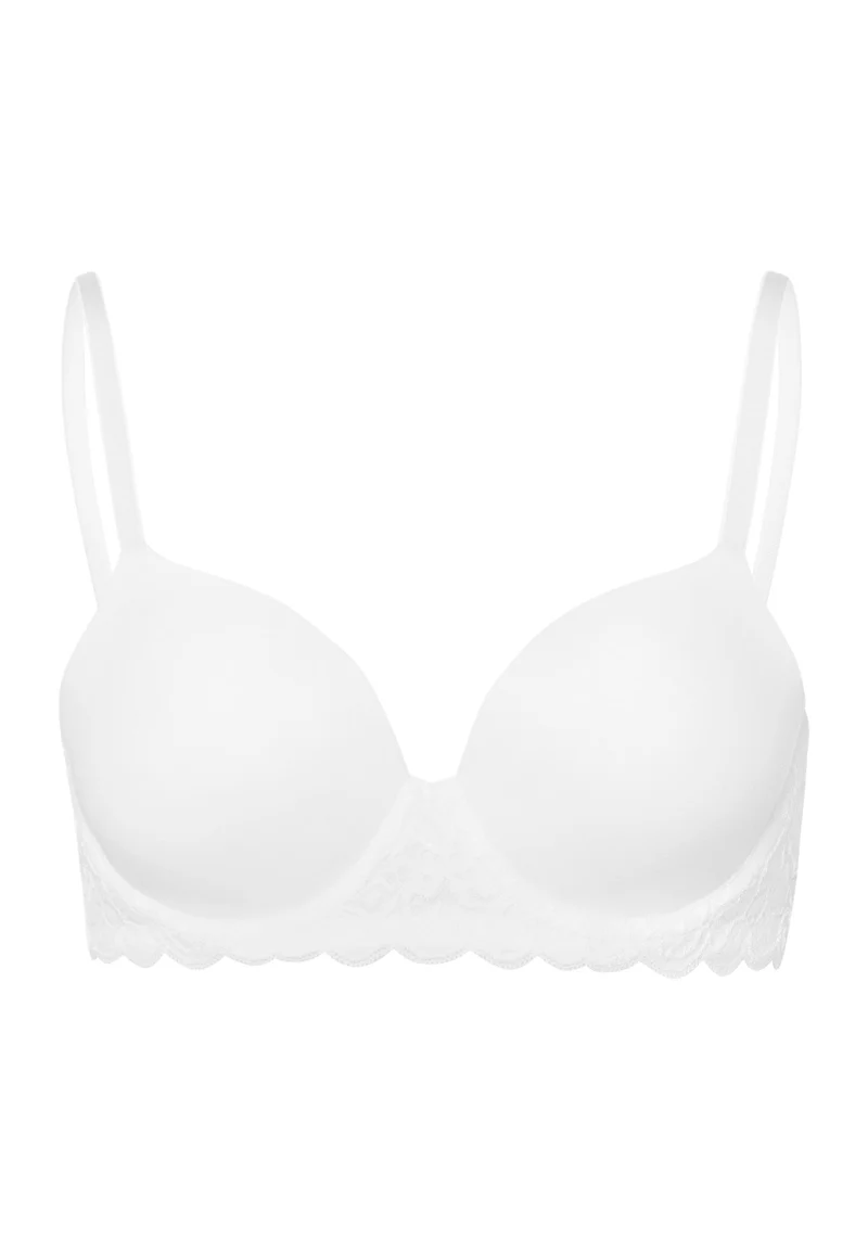 Moments Padded T-Shirt Bra White