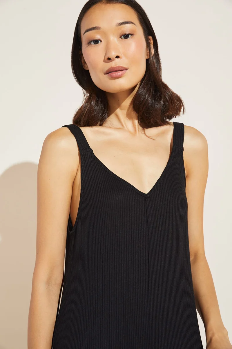 Elon Black Bound Jumpsuit