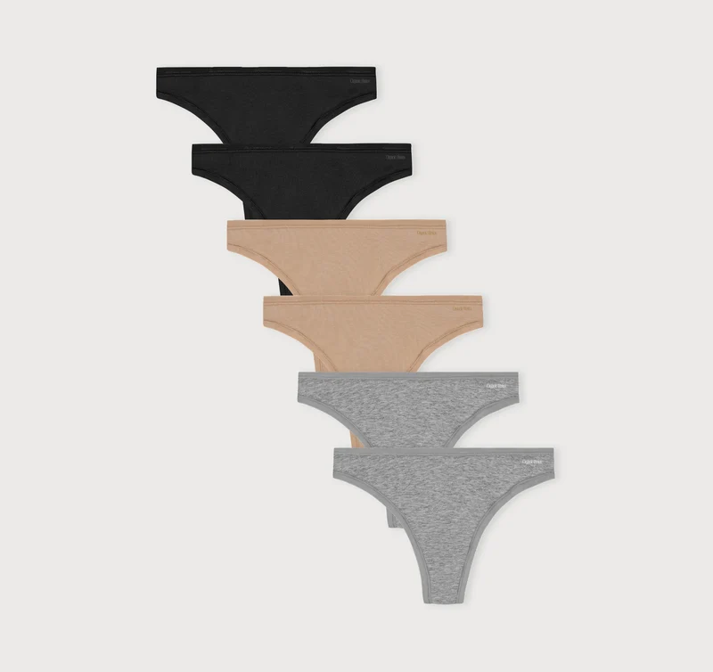 Core Thong 6-Pack