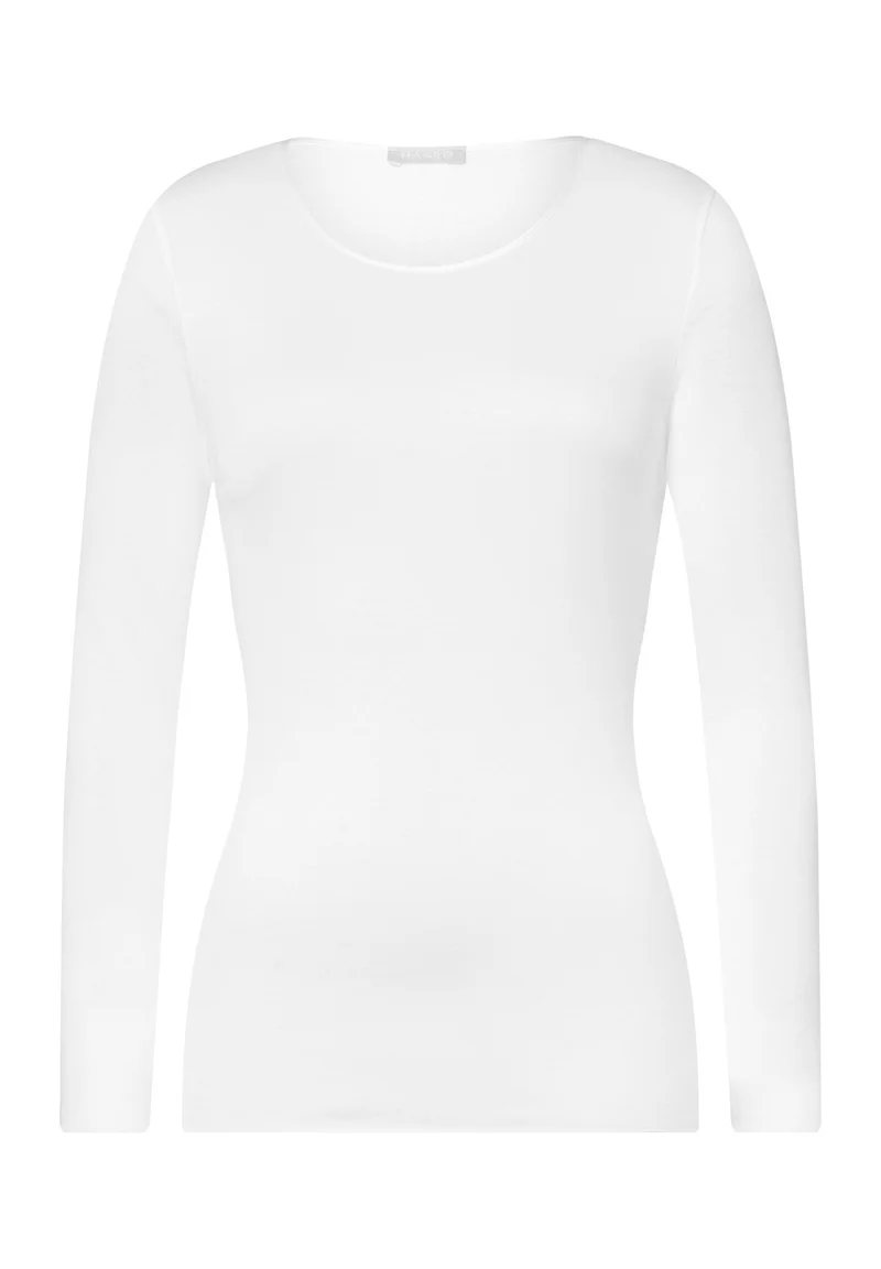 Cotton Seamless L/SLV Shirt | white 071620-070101