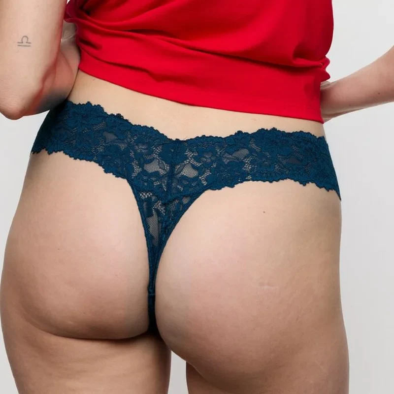 Marie Jo - Soft Studio Stringtanga Samtblau