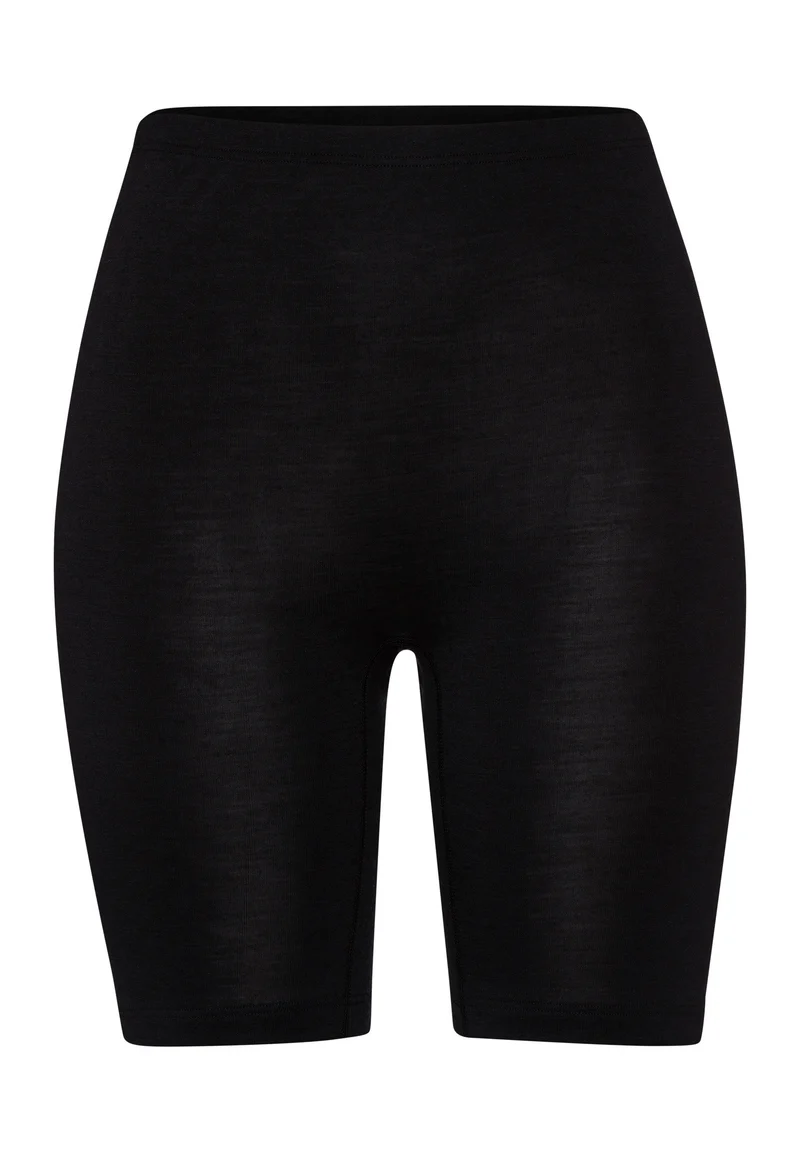 Woolen Silk Shortleg Pants | black 071421-070018