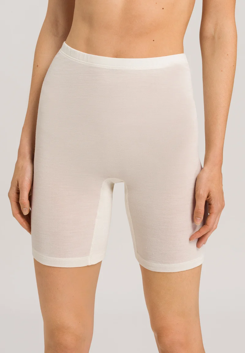 Woolen Silk Shortleg Pants | cygne 071421-070795