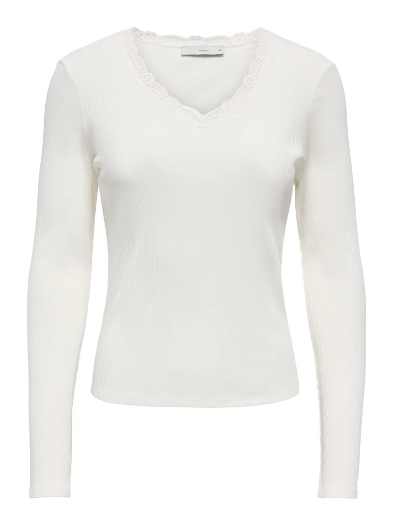 ONLSARA SHARAI L/S V-NECK TOP JRS NOOS