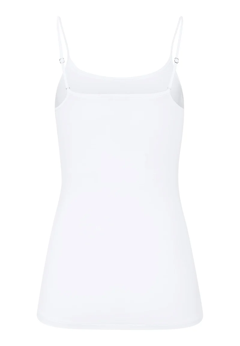 Soft Touch Spaghetti Top | white 071256-070101