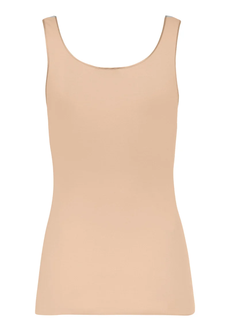 Cotton Seamless Tank Top | beige 071604-070274