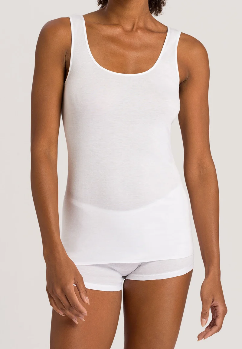 Cotton Seamless Tank Top | white 071604-070101