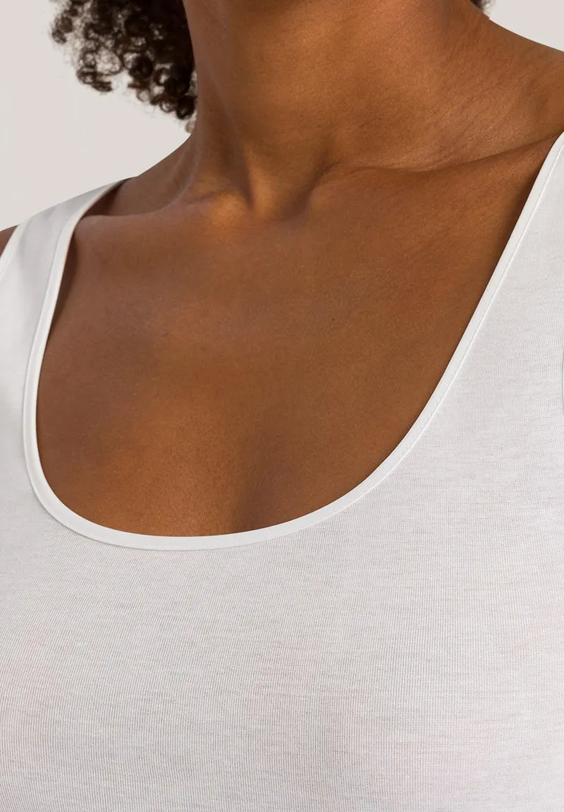 Cotton Seamless Tank Top | white 071604-070101
