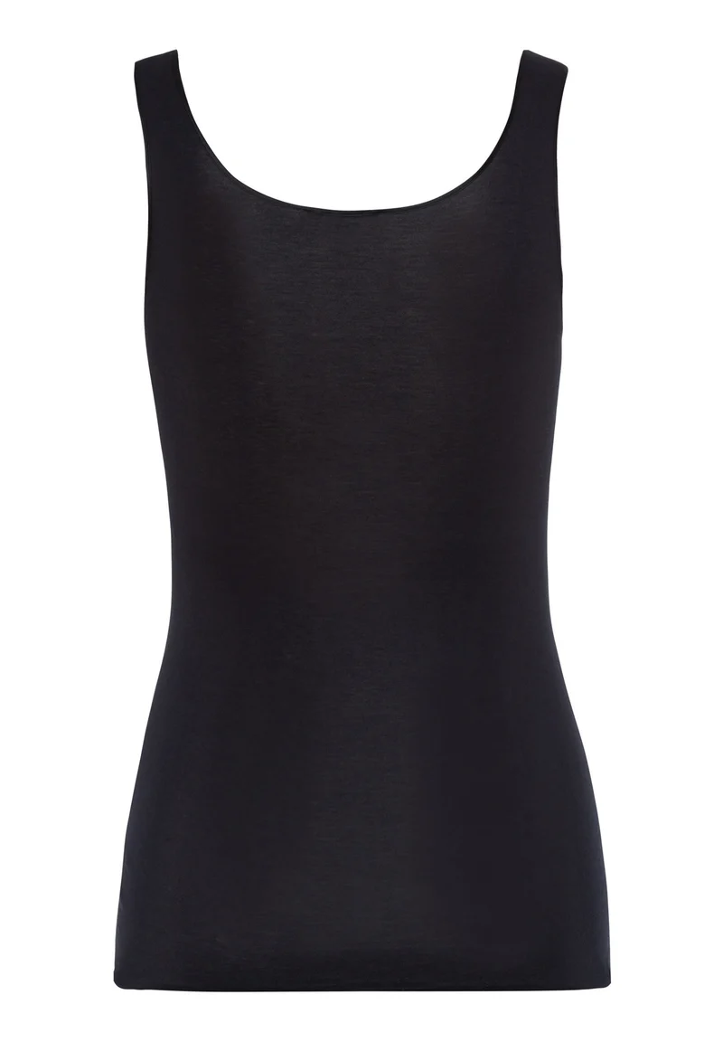 Cotton Seamless Tank Top | black 071604-070019