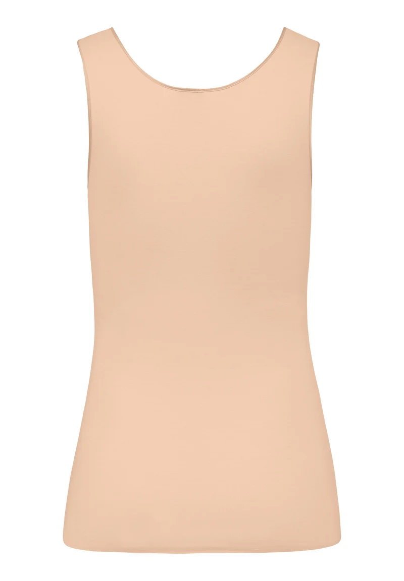 Cotton Seamless Tank Top | beige 071602-070274
