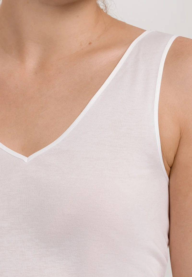 Cotton Seamless Tank Top | white 071602-070101