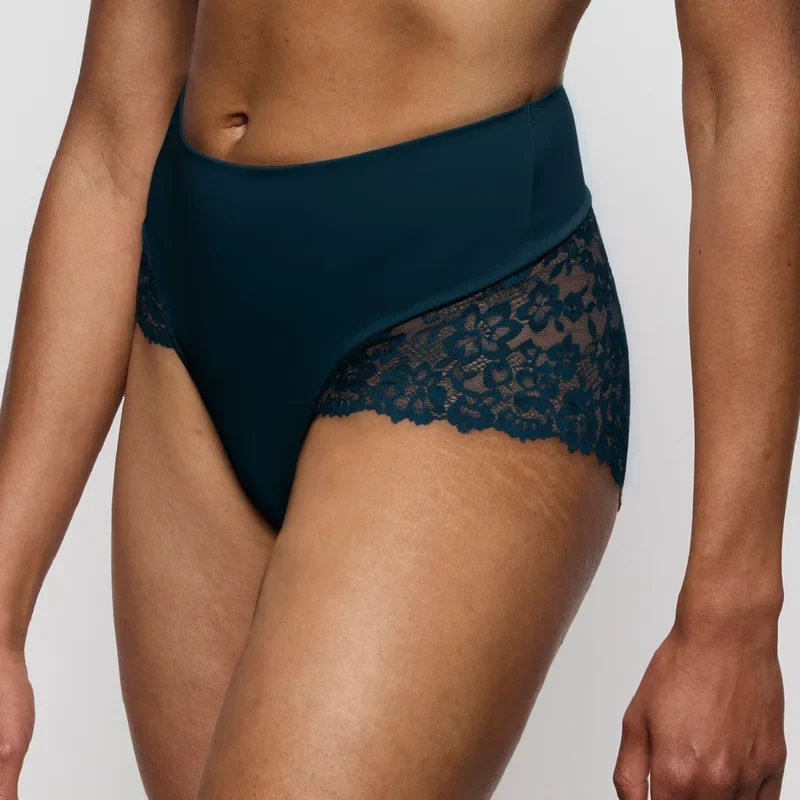 Marie Jo – Soft Studio Spitzen-Slip, Samtblau