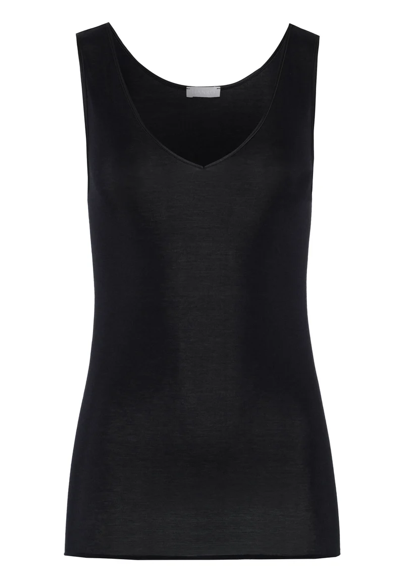 Cotton Seamless Tank Top | black 071602-070019