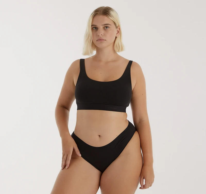 Core Rib High-Leg Briefs 3-Pack