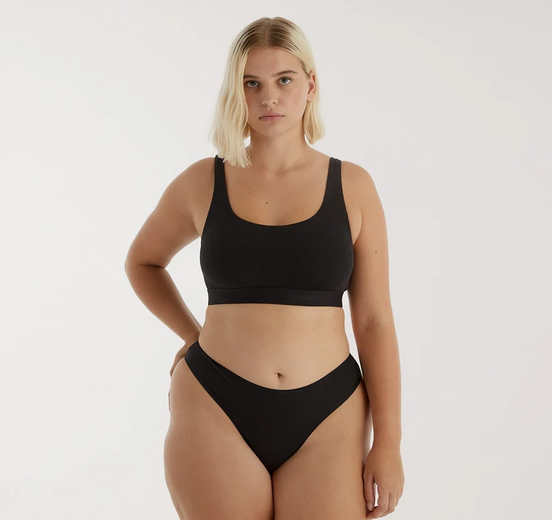 Core Rib Thong 3-Pack