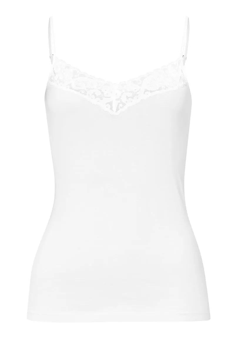Moments Spaghetti Top | white 071485-070101