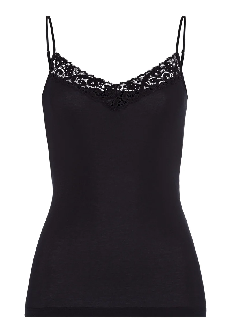 Moments Spaghetti Top | black 071485-070019