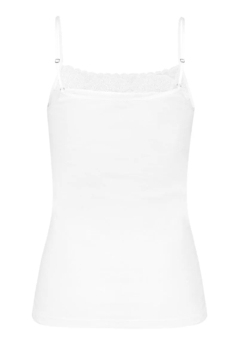 Moments Spaghetti Top | white 071484-070101
