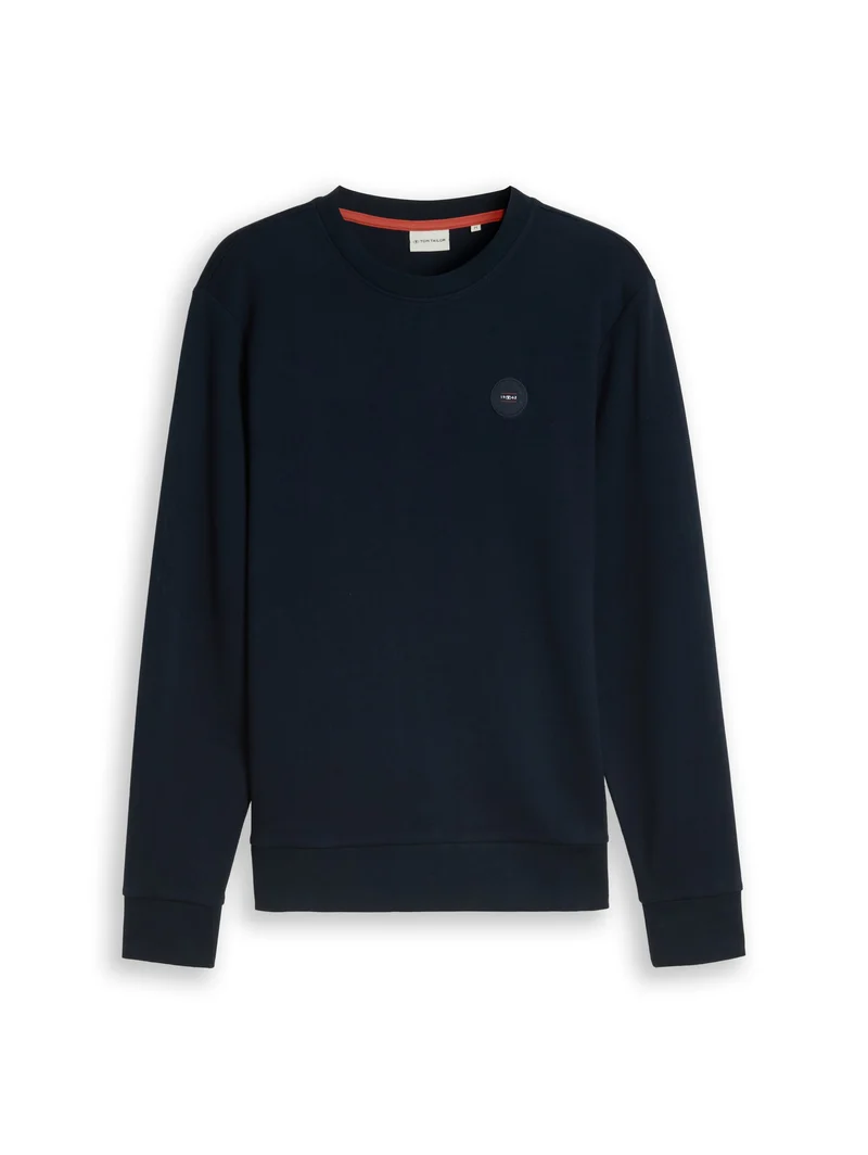 Sweatshirt mit Rundhalsausschnitt